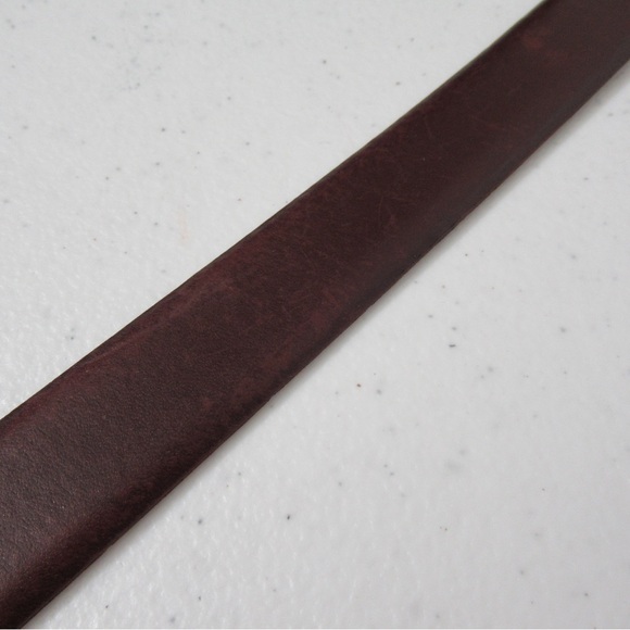 Christian Dior Vintage Split Leather Brown Belt - Picture 14 of 17